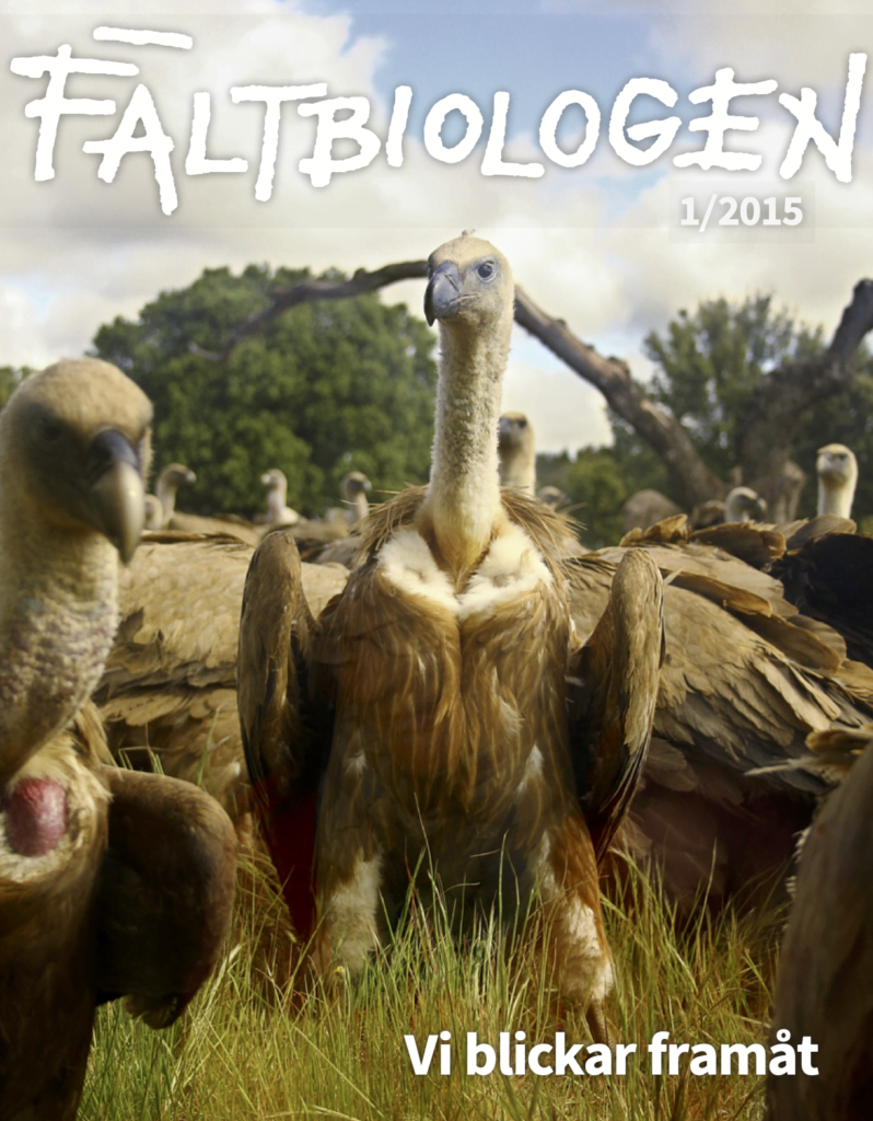 Framsida till: Fältbiologen 2015 nr. 1